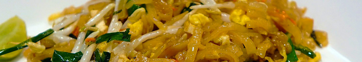 Eating Thai Vegetarian at Saeb Thai & Noodles restaurant in San Antonio, TX.